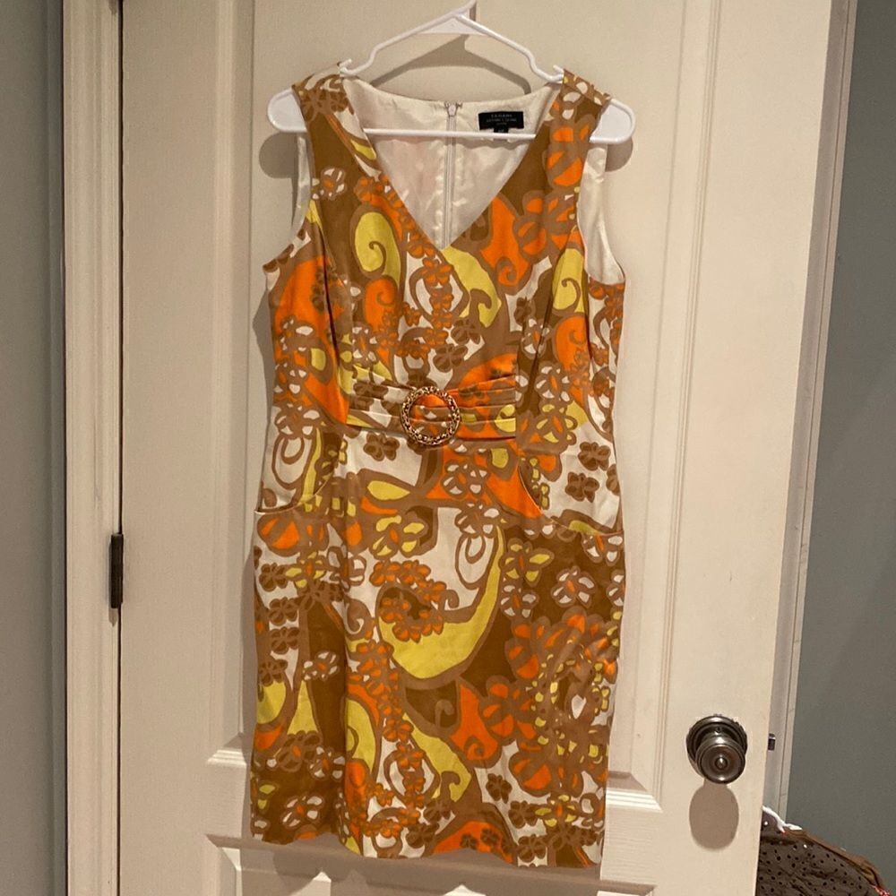 Adorable Tahiti Arthur Levine dress 10 p